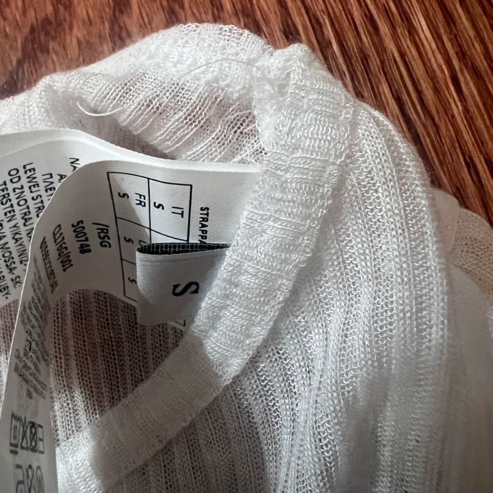 NWT Intimissimi Sheer Long Sleeve - Picture 4 of 7